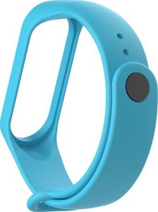 Hurtel Zamienna silikonowa opaska pasek do Xiaomi Mi Band 4 / Mi Band 3 niebieski uniwersalny 3