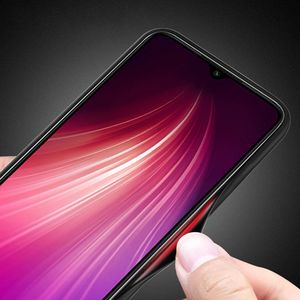 Hurtel Gradient Glass etui pokrowiec nakładka ze szkła hartowanego Xiaomi Redmi Note 8 Pro różowy uniwersalny 3