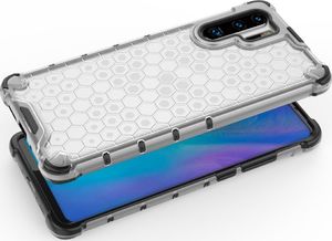 Hurtel Honeycomb etui pancerny pokrowiec z żelową ramką Huawei P30 Pro niebieski uniwersalny 10