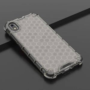 Hurtel Honeycomb etui pancerny pokrowiec z żelową ramką Xiaomi Redmi 7A czarny uniwersalny 12