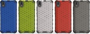 Hurtel Honeycomb etui pancerny pokrowiec z żelową ramką Xiaomi Redmi 7A czarny uniwersalny 13