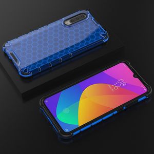 Hurtel Honeycomb etui pancerny pokrowiec z żelową ramką Xiaomi Mi CC9e / Xiaomi Mi A3 niebieski uniwersalny 9