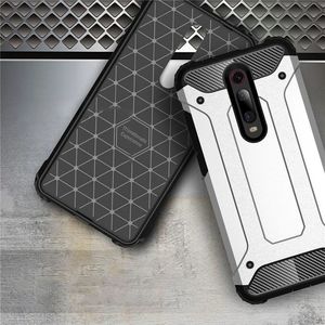 Hurtel Hybrid Armor pancerne hybrydowe etui pokrowiec Xiaomi Redmi 8 srebrny uniwersalny 7