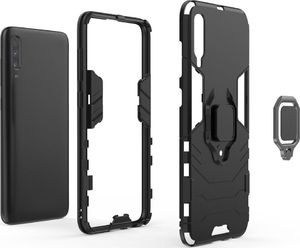 Hurtel Ring Armor pancerne hybrydowe etui pokrowiec + magnetyczny uchwyt Xiaomi Mi CC9e / Xiaomi Mi A3 niebieski uniwersalny 3