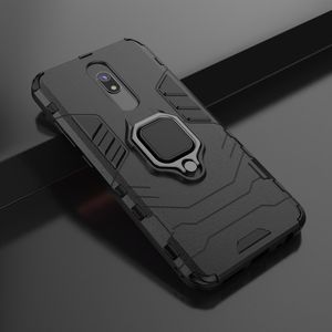 Hurtel Ring Armor pancerne hybrydowe etui pokrowiec + magnetyczny uchwyt Xiaomi Redmi 8A / Xiaomi Redmi 8 czerwony uniwersalny 9