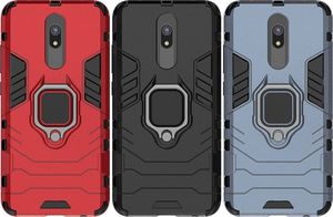 Hurtel Ring Armor pancerne hybrydowe etui pokrowiec + magnetyczny uchwyt Xiaomi Redmi 8A / Xiaomi Redmi 8 niebieski uniwersalny 6
