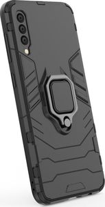 Hurtel Ring Armor pancerne hybrydowe etui pokrowiec + magnetyczny uchwyt Samsung Galaxy A50 czerwony uniwersalny 2