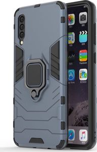Hurtel Ring Armor pancerne hybrydowe etui pokrowiec + magnetyczny uchwyt Samsung Galaxy A50 niebieski uniwersalny 2