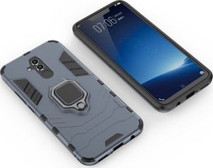 Hurtel Ring Armor pancerne hybrydowe etui pokrowiec + magnetyczny uchwyt Huawei Mate 20 Lite niebieski uniwersalny 3