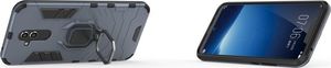 Hurtel Ring Armor pancerne hybrydowe etui pokrowiec + magnetyczny uchwyt Huawei Mate 20 Lite niebieski uniwersalny 7