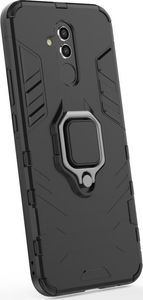 Hurtel Ring Armor pancerne hybrydowe etui pokrowiec + magnetyczny uchwyt Huawei Mate 20 Lite czarny uniwersalny 4