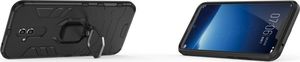 Hurtel Ring Armor pancerne hybrydowe etui pokrowiec + magnetyczny uchwyt Huawei Mate 20 Lite czarny uniwersalny 8