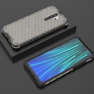 Hurtel Honeycomb etui pancerny pokrowiec z żelową ramką Xiaomi Redmi Note 8 Pro czarny uniwersalny 13