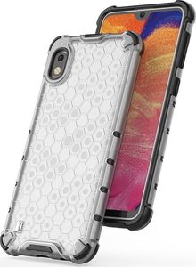 Hurtel Honeycomb etui pancerny pokrowiec z żelową ramką Samsung Galaxy A10 niebieski uniwersalny 5