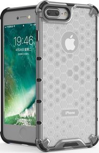 Hurtel Honeycomb etui pancerny pokrowiec z żelową ramką iPhone 8 Plus / iPhone 7 Plus czarny uniwersalny 2