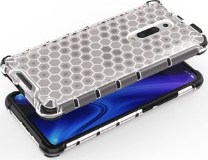 Hurtel Honeycomb etui pancerny pokrowiec z żelową ramką Xiaomi Mi 9T / Xiaomi Mi 9T Pro czarny uniwersalny 3