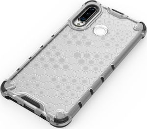 Hurtel Honeycomb etui pancerny pokrowiec z żelową ramką Huawei P30 Lite niebieski uniwersalny 2