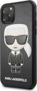 Karl Lagerfeld Karl Lagerfeld KLHCN58IKPUBK iPhone 11 Pro hardcase czarny/black Iconic Karl Embossed uniwersalny 2