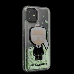 Karl Lagerfeld Karl Lagerfeld KLHCN61GLGIRKL iPhone 11 hardcase Ikonik Glitter Glow in the dark uniwersalny 6