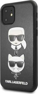 Karl Lagerfeld Karl Lagerfeld KLHCN61KICKC iPhone 11 hardcase czarny/black Karl & Choupette uniwersalny 2