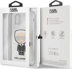 Karl Lagerfeld Karl Lagerfeld KLHCN65GLGIRKL iPhone 11 Pro Max hardcase Ikonik Glitter Glow in the dark uniwersalny 7