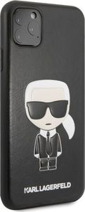 Karl Lagerfeld Karl Lagerfeld KLHCN65IKPUBK iPhone 11 Pro Max hardcase czarny/black Iconic Karl Embossed uniwersalny 3