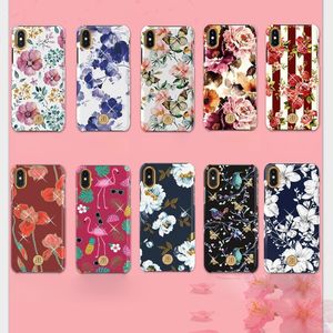 Kingxbar Kingxbar Blossom etui ozdobione oryginalnymi Kryształami Swarovskiego iPhone XS / iPhone X niebieski uniwersalny 3