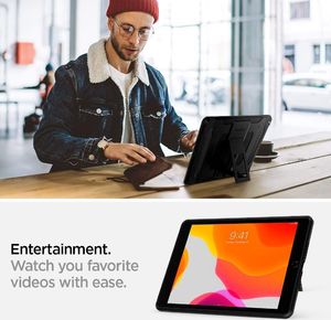 Etui na tablet Spigen Spigen Tough Armor Tech Ipad 10.2 2019 Black uniwersalny 3