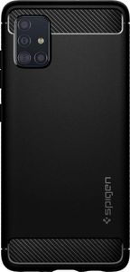 Spigen Spigen Rugged Armor Galaxy A71 Matte Black uniwersalny 4