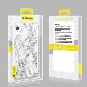 Wozinsky Wozinsky Marble żelowe etui pokrowiec marmur Samsung Galaxy A50 różowy uniwersalny 9