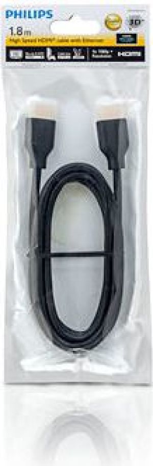 Kabel Philips HDMI - HDMI 1.8m czarny (SWV5401H/10) 2