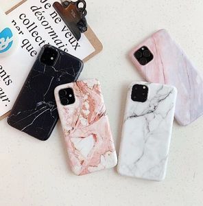 Wozinsky Wozinsky Marble żelowe etui pokrowiec marmur iPhone 11 Pro różowy uniwersalny 3