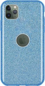 Wozinsky Wozinsky Glitter Case błyszczące etui pokrowiec z brokatem iPhone 11 Pro Max niebieski uniwersalny 1