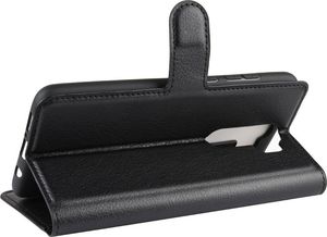 Wozinsky Wozinsky Wallet Case kabura etui portfel pokrowiec z klapką Xiaomi Redmi Note 8 Pro czarny uniwersalny 5