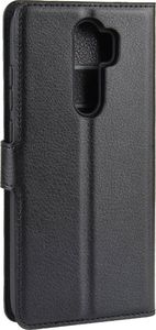 Wozinsky Wozinsky Wallet Case kabura etui portfel pokrowiec z klapką Xiaomi Redmi Note 8 Pro czarny uniwersalny 6
