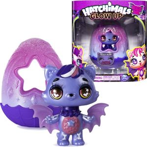 Figurka Spin Master Hatchimals Glow up Twilight Kittycan (6055035) 1