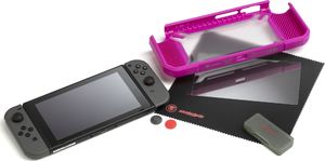 Snakebyte zestaw akcesoriów TOUGH:KIT do Nintendo Switch różowy 2