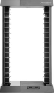 Snakebyte organizer płyt CHARGE:TOWER do PS4 2