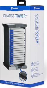 Snakebyte organizer płyt CHARGE:TOWER do PS4 4