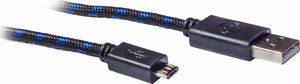 Kabel USB Snakebyte USB-A - microUSB 3 m Czarny 2