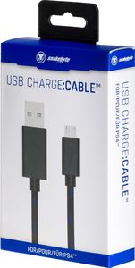 Kabel USB Snakebyte USB-A - microUSB 3 m Czarny 4