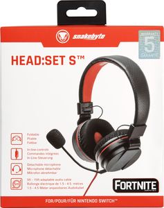 Słuchawki Snakebyte Head:Set S Czerwone (SB913112) 5