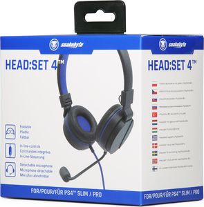 Słuchawki Snakebyte Head:Set 4 Niebieskie (SB913082) 2
