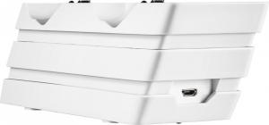 Snakebyte podwójna stacja ładująca TWIN:CHARGE 4 do padów PS4 biała 4