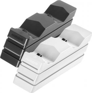 Snakebyte podwójna stacja ładująca TWIN:CHARGE 4 do padów PS4 biała 5