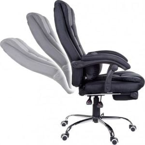 Krzesło biurowe Giosedio FBR004 Czarne 4