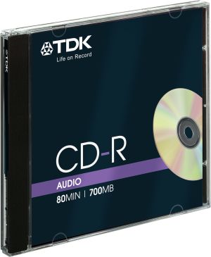 TDK CD-R/10/Box 80 Min Audio RXG 2