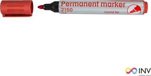 D.Rect Marker permanentny 2150 czerwony okrągła końcówka 1