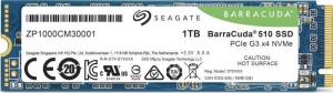 Dysk SSD Seagate BarraCuda 510 1 TB M.2 2280 PCI-E x4 Gen4 NVMe (ZP1000CM3A001) 1