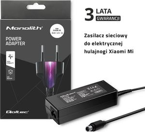 Qoltec 51768 Zasilacz Qoltec do elektrycznej hulajnogi Xiaomi Mi 84W 42V 2A 8.0x8.0+pin 4